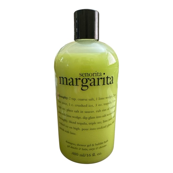 Philosophy Senorita Margarita Shampoo Shower Gel & Bubble Bath 3-in-1 16oz - Picture 2 of 6